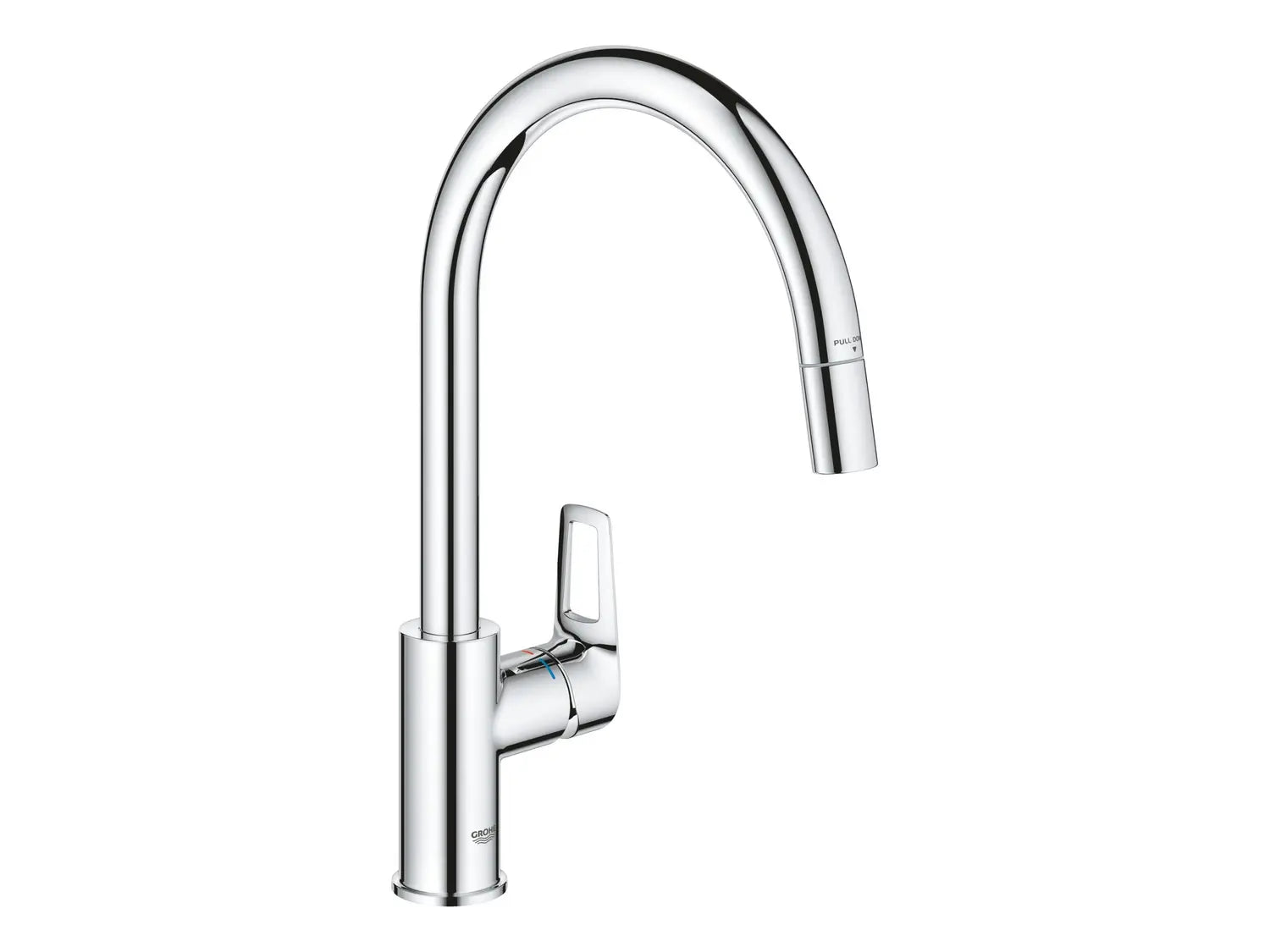 B-Ware Grohe Spültischarmatur Küchenarmatur Quick Fix Start Loop Chrom Brause Schwenkbar
