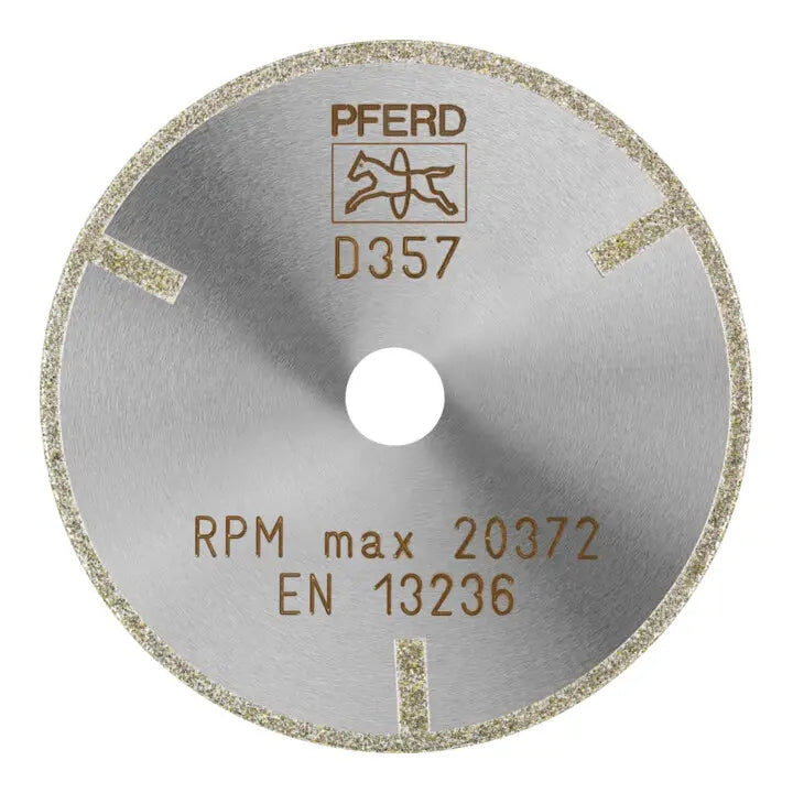 B-Ware Pferd Trennscheibe Schneidscheibe Diamant D1 A1 R 75 2 10 D357 Gfk Cfk Keramik