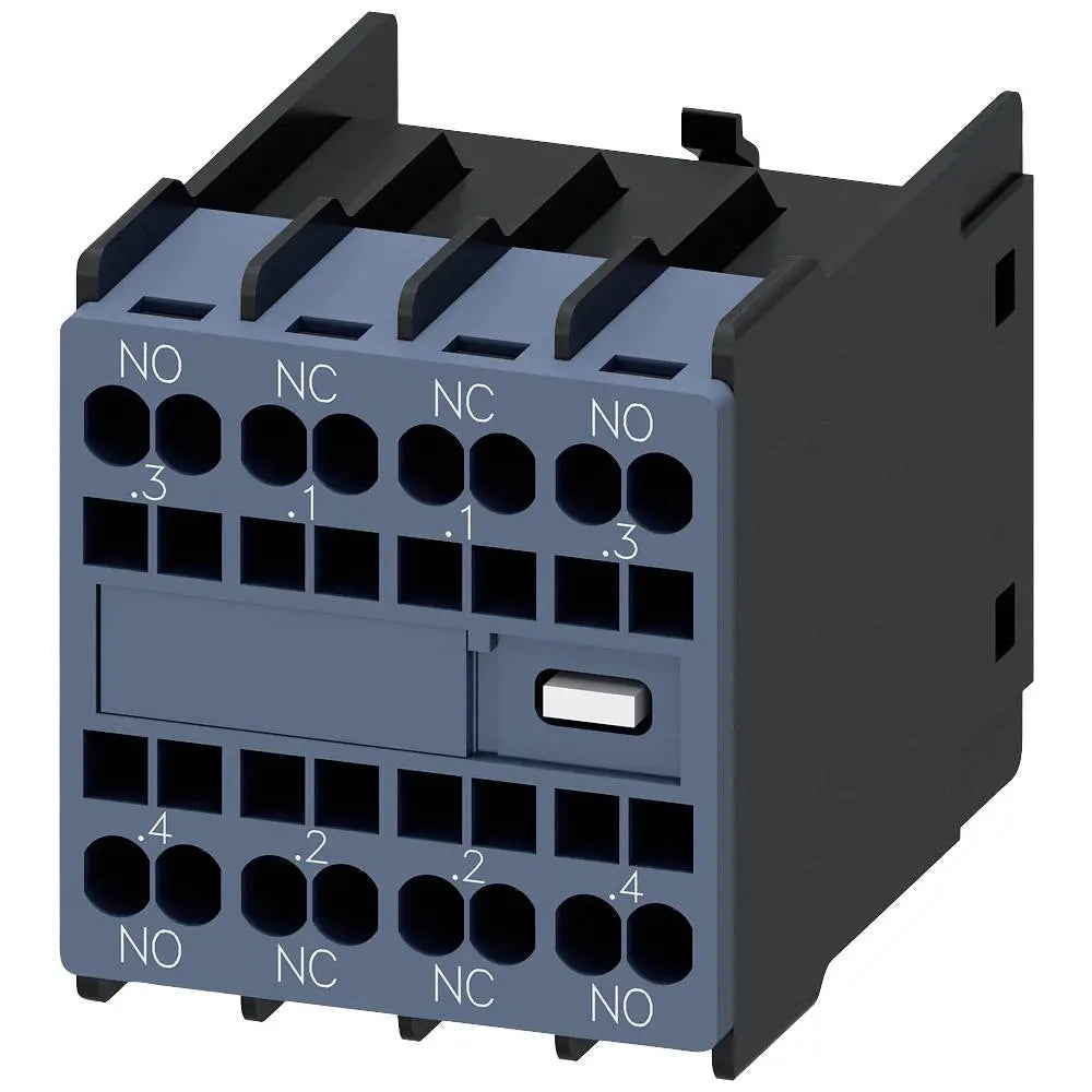 B-Ware Siemens Hilfsschalterblock 2 S+2ö Schaltgerät Hilfsschalter Aufsteckbar Federzug