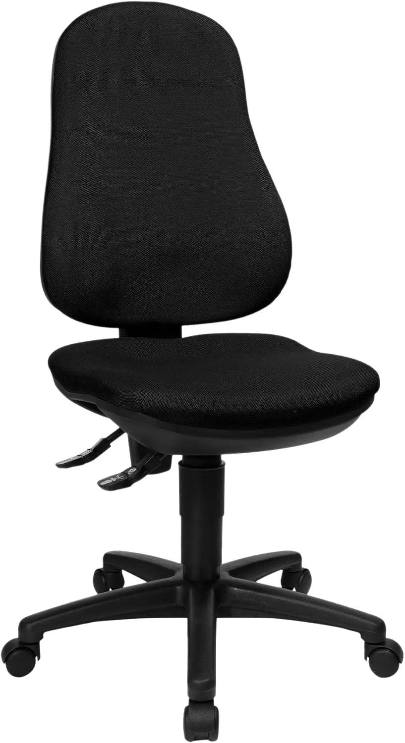 B-Ware Topstar Bürostuhl Point 70 Drehstuhl Stuhl Schwarz Stoff Kunststoff 55x47x110 Cm