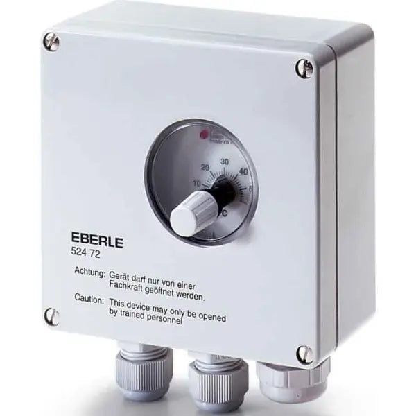 B-Ware Eberle Temperaturregler Thermostat Utr 20 Grau Wandgerät Aufputz Externer Sensor
