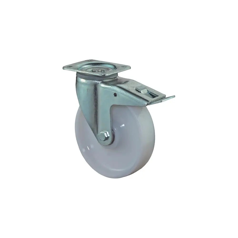 B-Ware Bs Rollen Schwerlastlenkrolle Bockrolle Transportgeräterolle Kunststoff 150 Mm