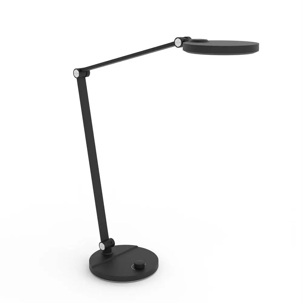 B-Ware Fein Tech Schreibtischleuchte Led Tischlampe Drehknopf Dimmbar Flexibel Schwarz