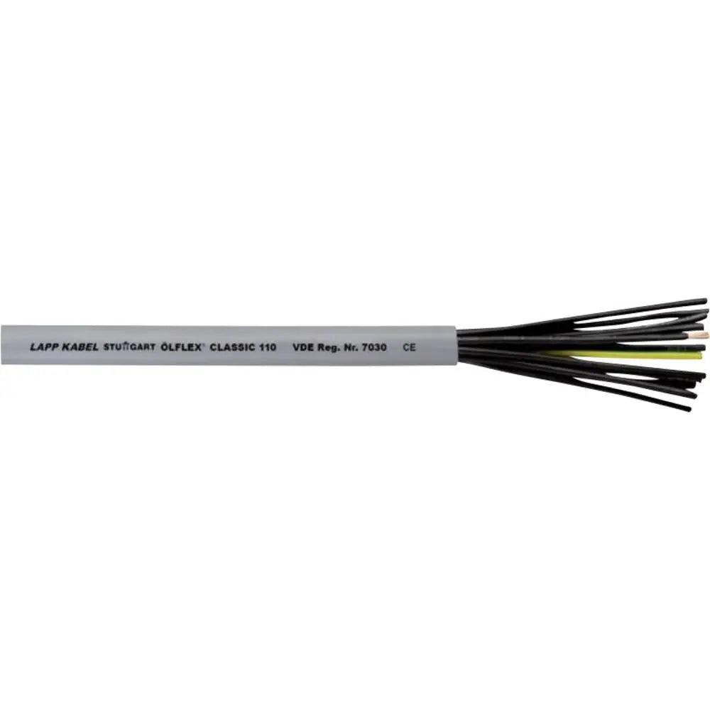 B-Ware Lapp Steuerleitung Steuerkabel ölflex Classic 110 Pvc Grau 18 G 0.75 Mm² 100 M