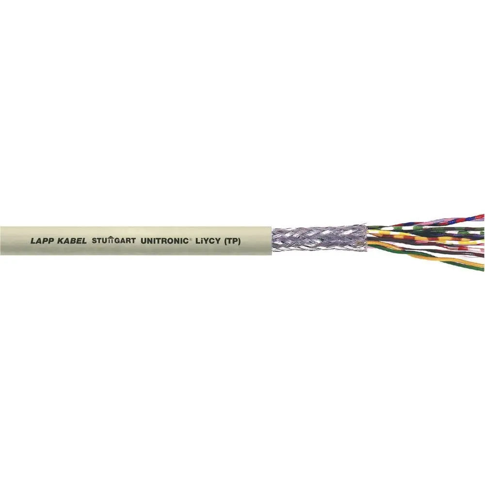 B-Ware Lapp Datenleitung Steuerleitung Kabel Unitronic Liycy Tp Grau Pvc Geschirmt 100m