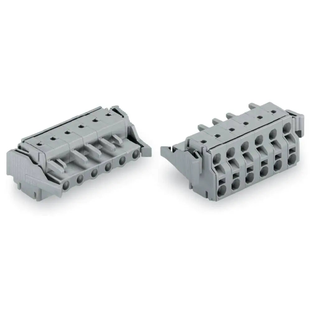 B-Ware Wago Buchsengehäuse Kabel Stecker Verbinder Grau 9polig 231 7,50 Mm 25 Stück