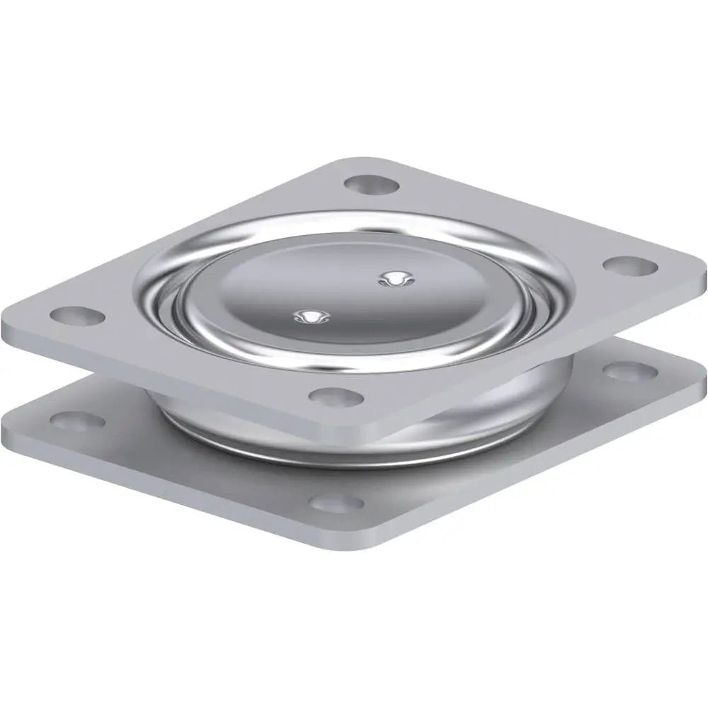 B-Ware Blickle Drehkranz Stahlblech Drehlager Plattengröße 140 X 110 Mm Dk Luh 3