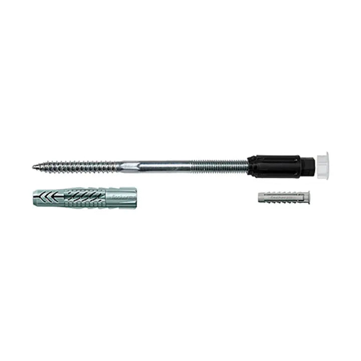 B-Ware Fischer Abstandsmontagesystem Befestigung Vorsteckmontage M10 220mm 5 Sets
