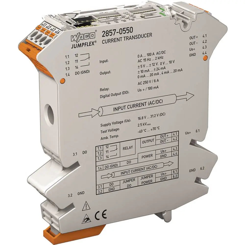 B-Ware Wago Messumformer Strommessumformer Jumpflex Stromsignalwandler 2857 550 Relais