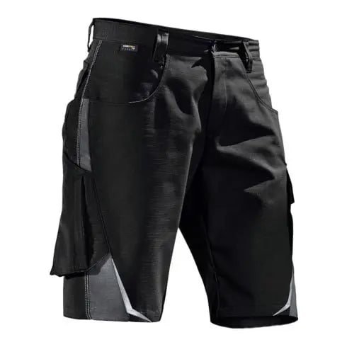 B-Ware Kübler Bermuda Shorts Arbeitshose Pulsschlag Schwarz Anthrazit Größe 58