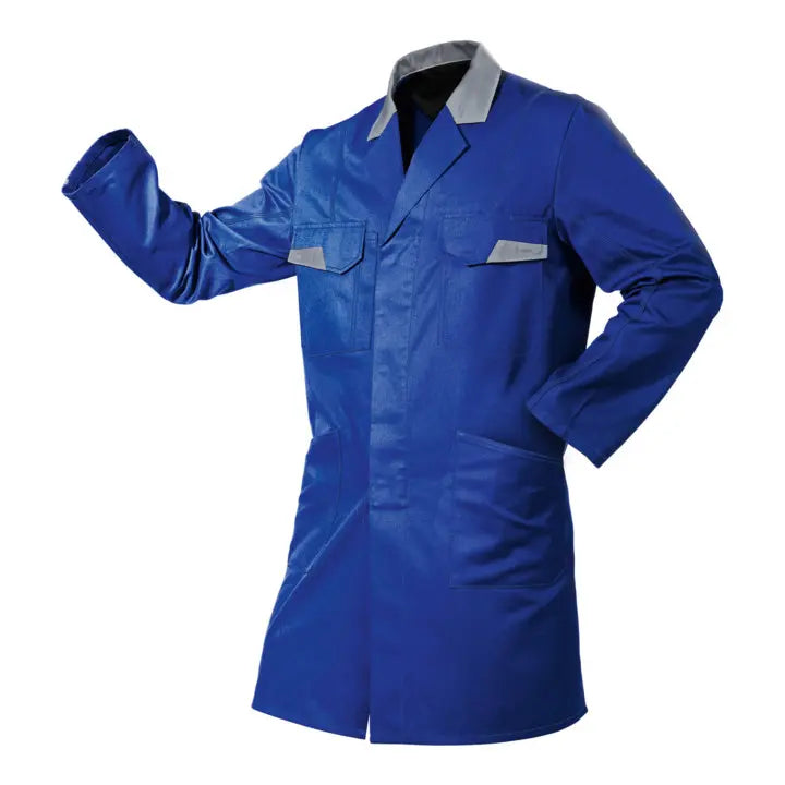 B-Ware Kübler Mantel Jacke Vita Mix 1 L46 Kornblumenblau Mittelgrau 3 Xl Kontraststepp