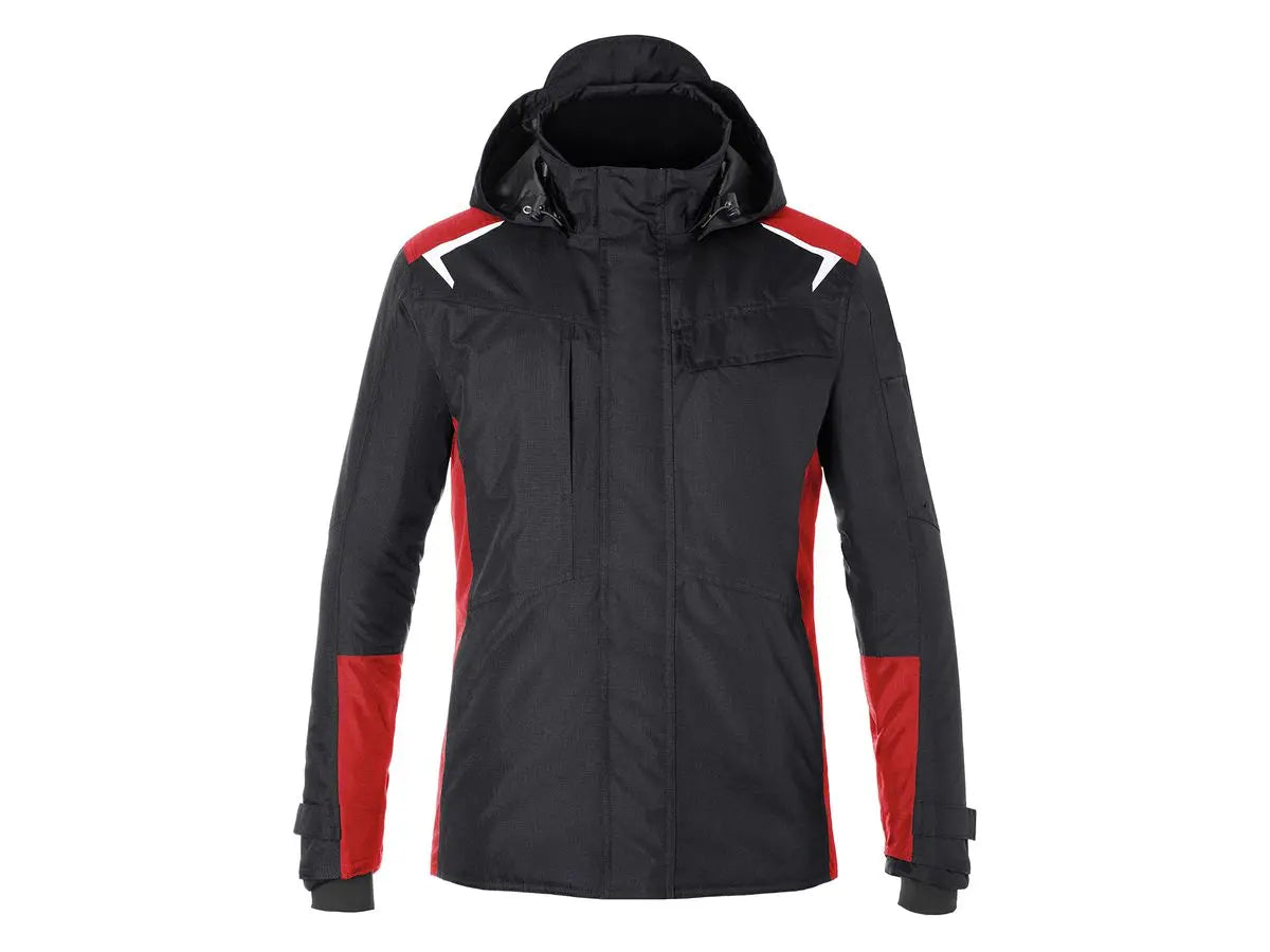 B-Ware Kübler Hardshell Jacke Arbeitsjacke Psa 2 Bodyforce Schwarz Mittelrot Größe L