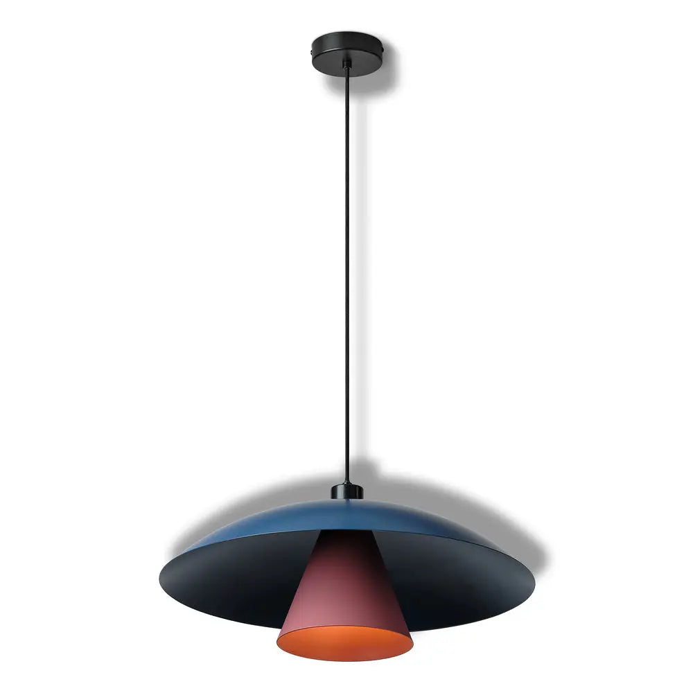 B-Ware Osram Pendelleuchte Hängelampe Flying Mushroom E27 Led Leuchte Metall Blau