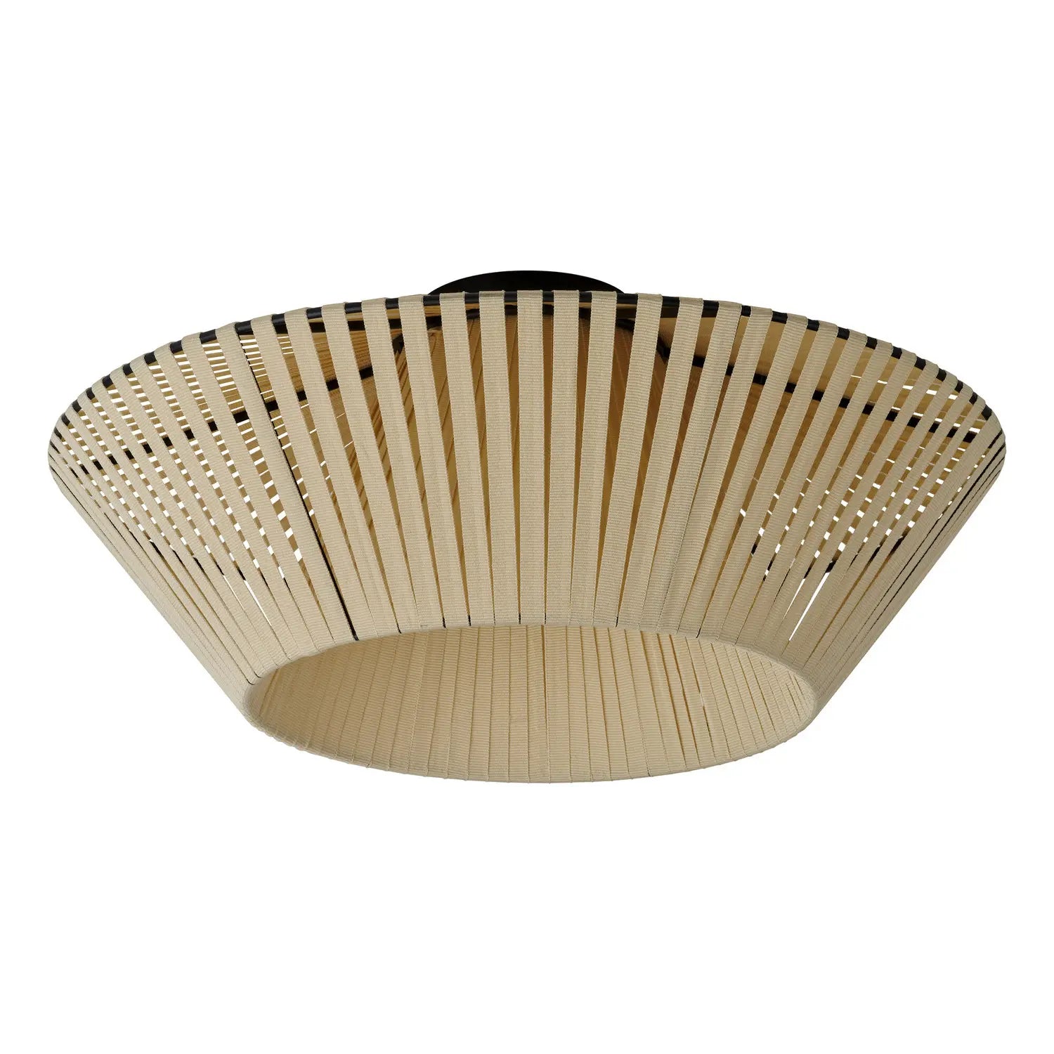 B-Ware Osram Deckenleuchte Lampe Decor Stripes Ceiling Leuchte Beige E27 Led 40 Cm