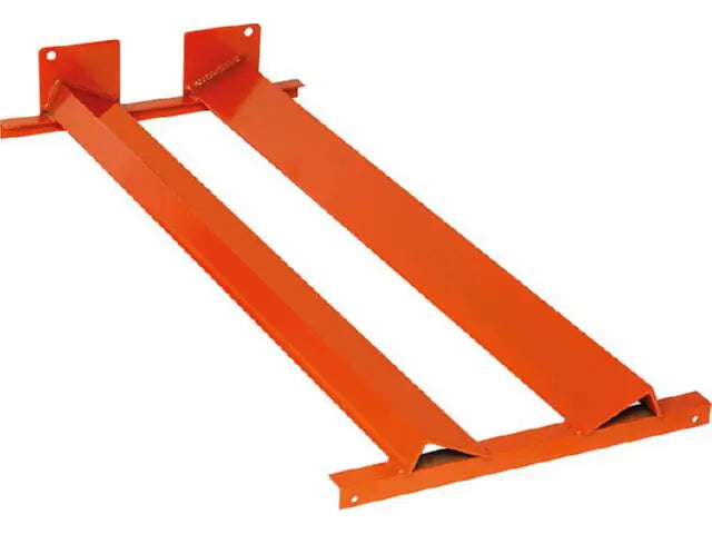 B-Ware Regalwerk Fassauflage Horizontal Auflage 200 Liter Fass Endanschlag Ral 2004