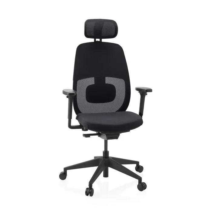 B-Ware Hjh Office Bürostuhl Drehstuhl Skandis Pro Stuhl Schwarz Netzstoff Rückenlehne