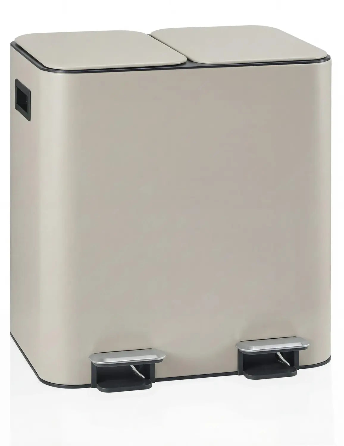 B-Ware Hjh Office Mülleimer Abfalleimer Clean 10 Beige Behälter 2 X 15 L Trennsystem