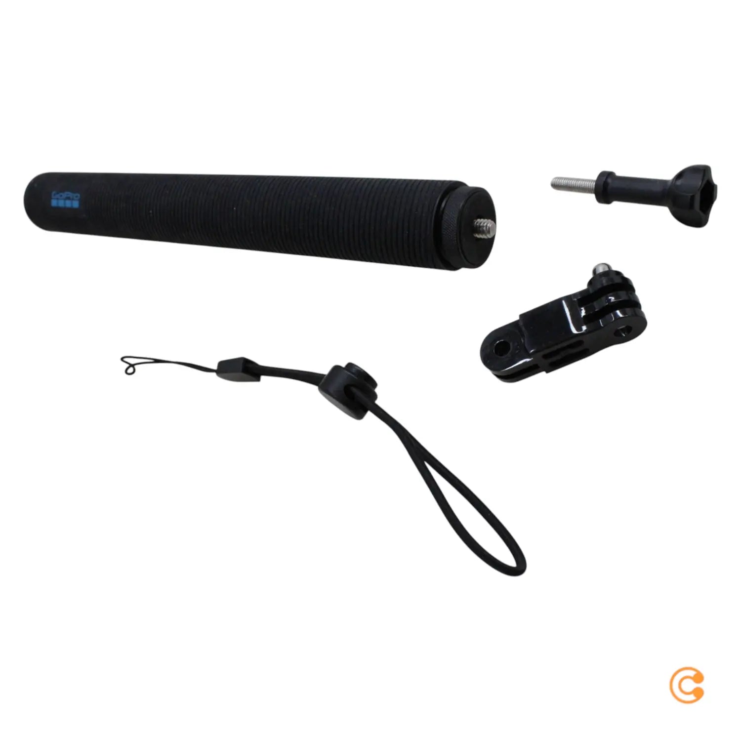 B-Ware Go Pro Verlängerungsstange Extension Pole Verbinder Set Carbonfaser Max2 Schwarz