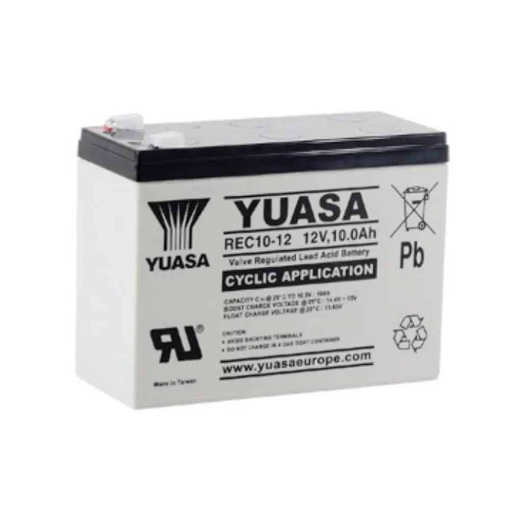 B-Ware Yuasa Bleiakku Akku Batterie Blei Vlies Rec10 12 12 V 10 Ah Geringe Selbstentladung