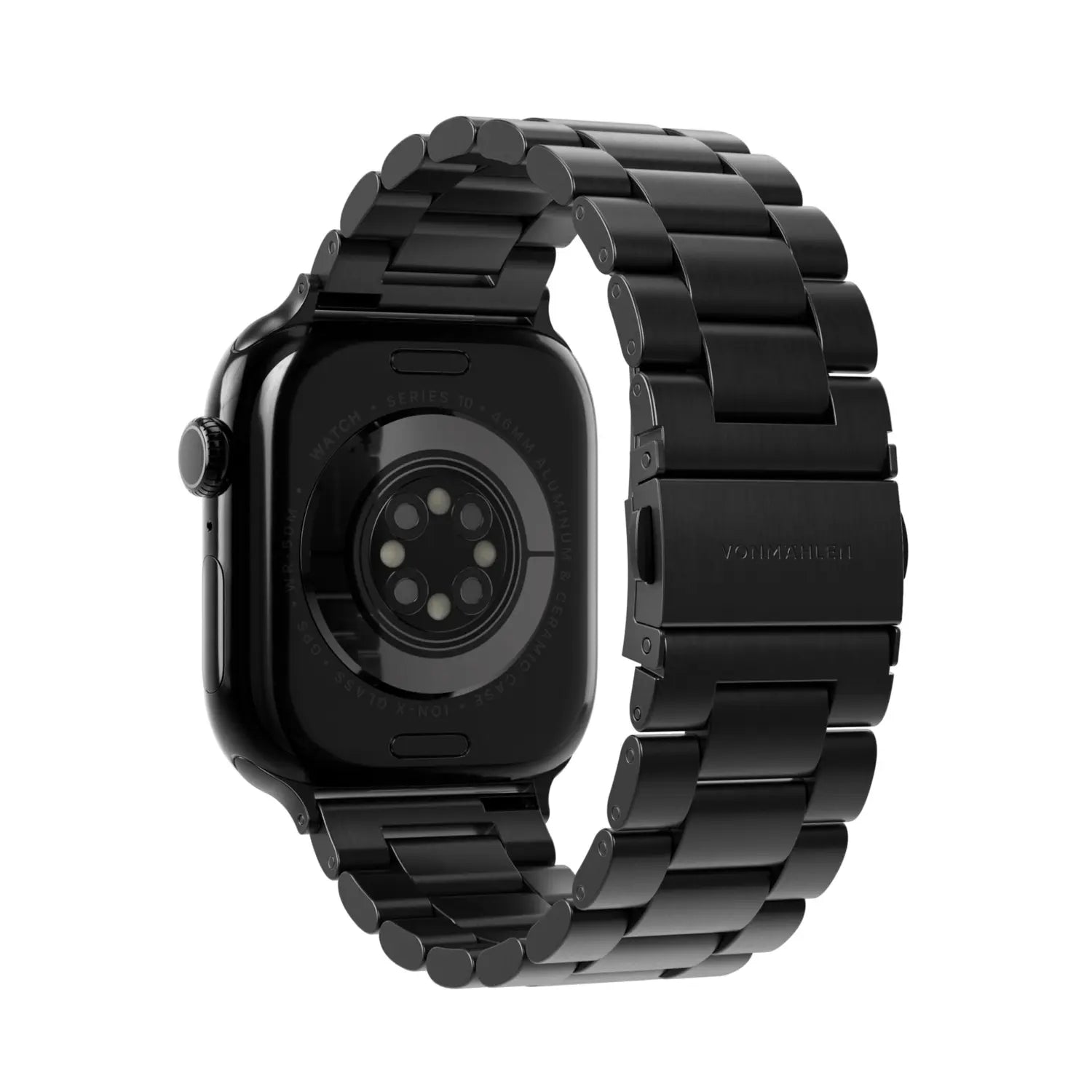 B-Ware Vonmählen Armband Band Edelstahl Apple Watch 40 41 42 Mm Ersatzarmband Schwarz