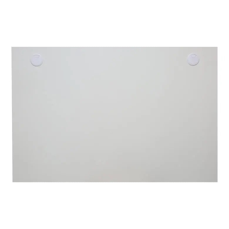 B-Ware Stier Schreibtischplatte Tischplatte Tischplatte 120x80cm Weiß Melamin 25mm
