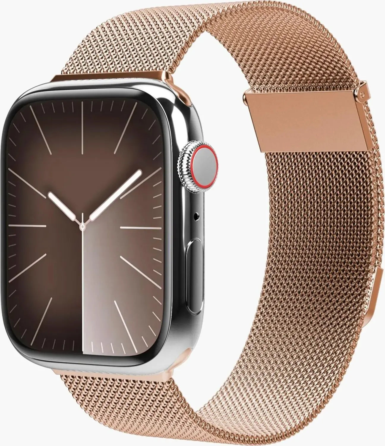 B-Ware Vonmählen Armband Uhrband Watch Strap Milanese Loop 2 Apple Watch Edelstahl Rosa