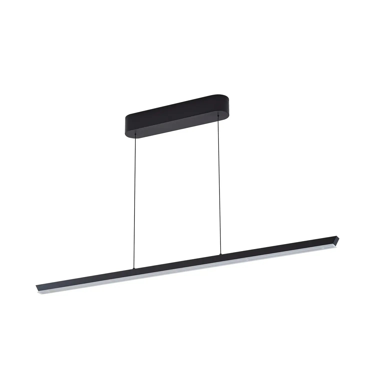 B-Ware Lucande Pendelleuchte Hängelampe Led Solvar Schwarz Dimmbar Cct Esszimmer 117 Cm
