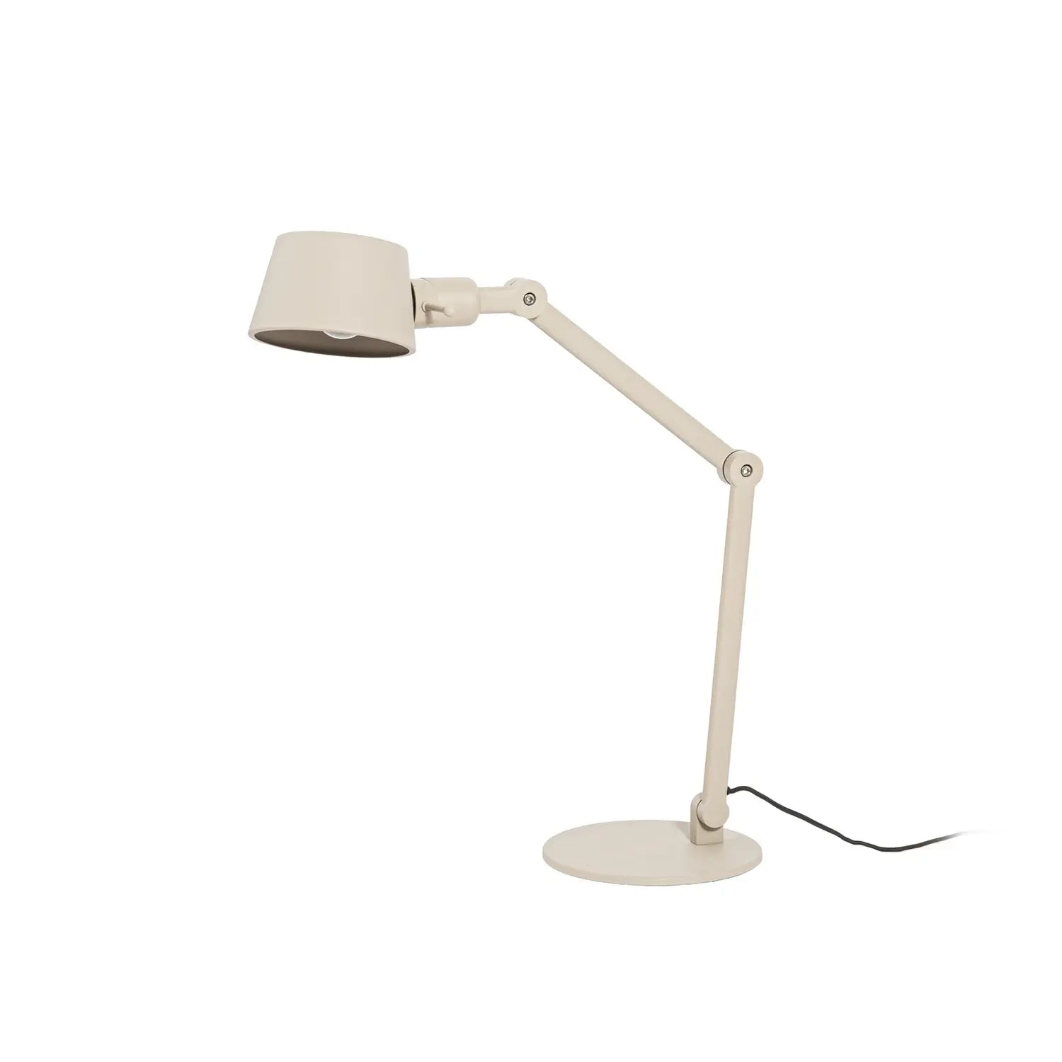 B-Ware Lucande Tischleuchte Lampe Silka Leuchte Metall Beige Verstellbar E27 Led 93 Cm