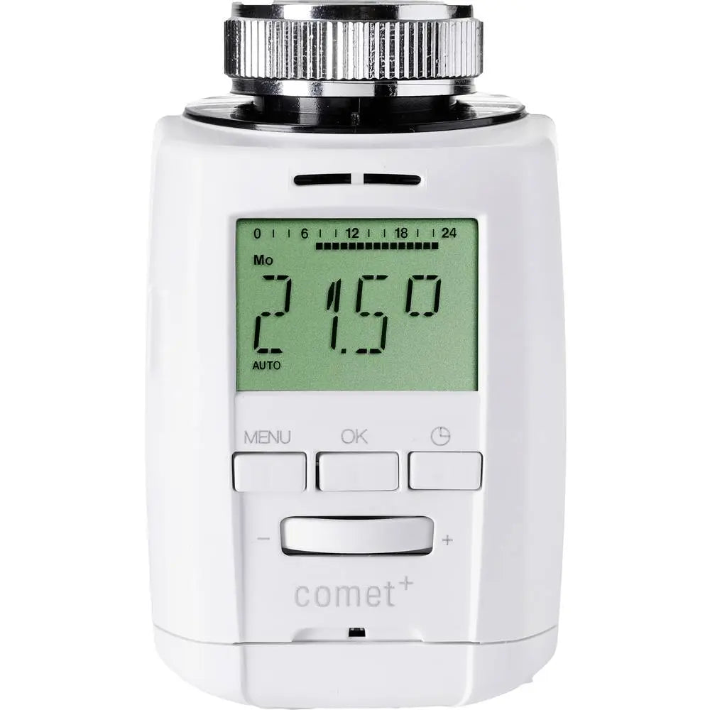 B-Ware Eurotronic Heizkörperthermostat Thermostat Heizung Comet Plus Elektronisch Weiß