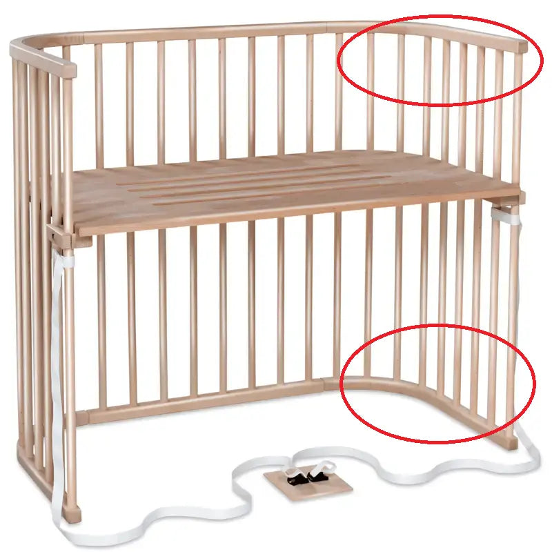 B-Ware Babybay Beistellbett Zustellbett Boxspring Xxl Natur Kinderbett Siehe Text/Foto