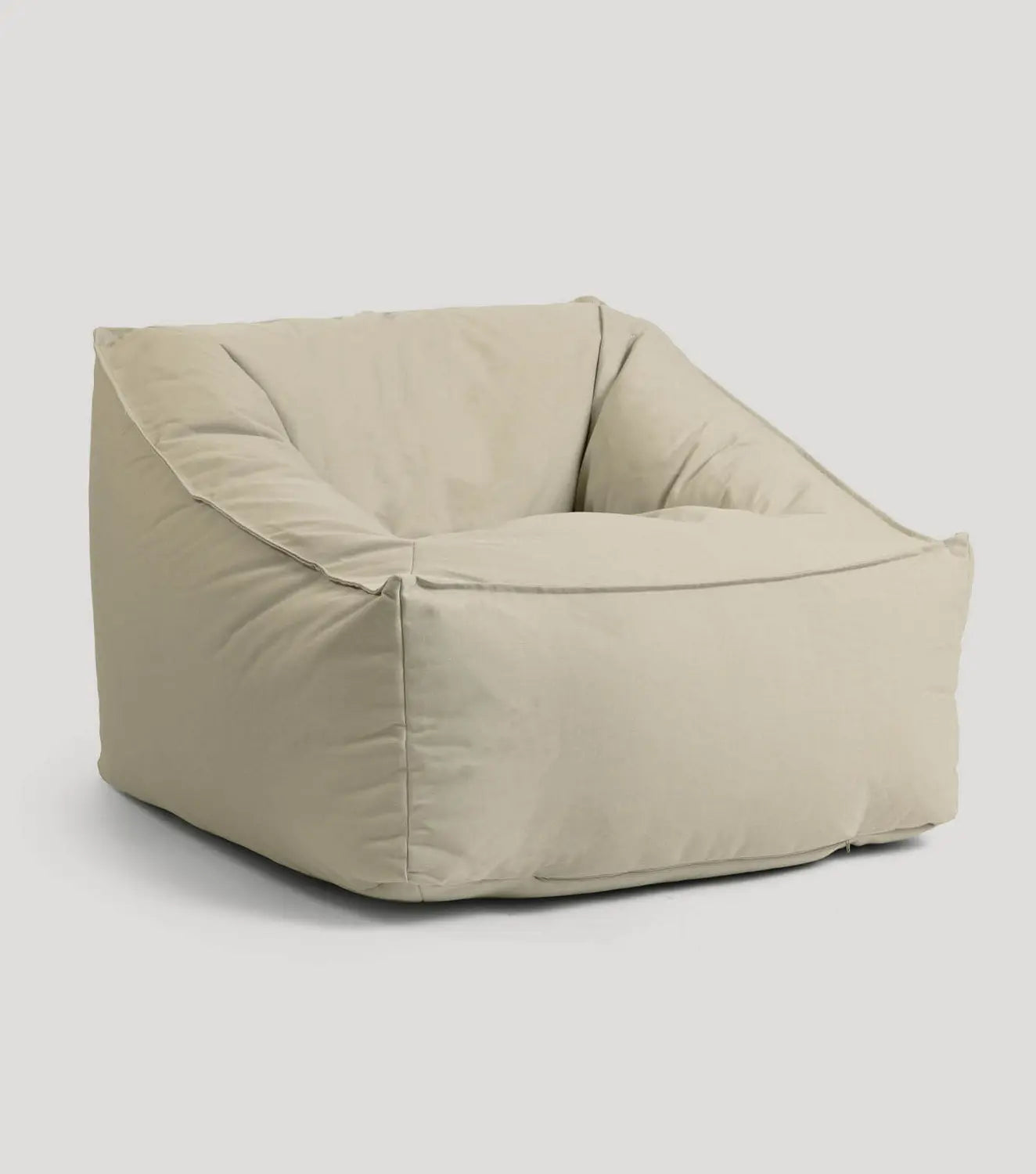B-Ware Mokebo Sitzsack Sessel Outdoor Der Sunnyboy Sandfarben Outdoorstoff Strukturiert