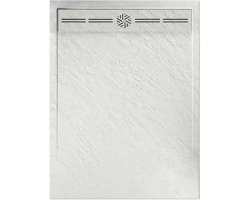 B-Ware Jungborn Duschwanne Duschbecken Venti Einbau Rechteck Weiß Matt 120 X 90 X 3 Cm