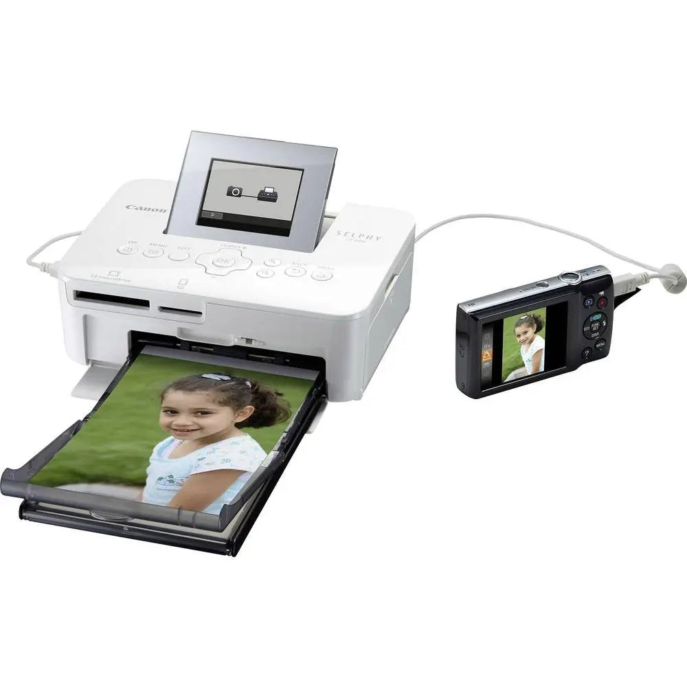 B-Ware Canon Fotodrucker Printer Selphy Cp 1000 Foto 148 X 100 Mm 300 Dpi