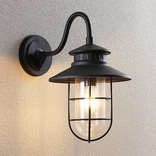 B-Ware Lindby Kyan Außenwandleuchte Außenleuchte Wandlampe Wandleuchte Lampe Leuchte