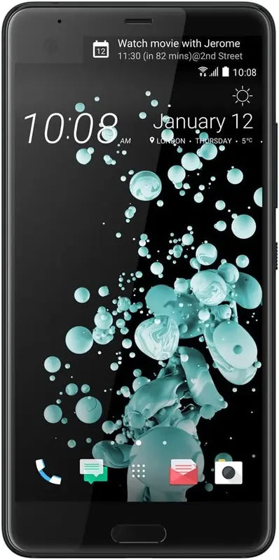 B-Ware Htc U Ultra Smartphone Handy 64 Gb Brilliant Black Dual Display Siehe Text