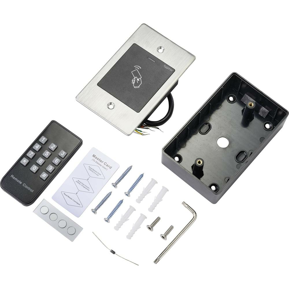 B-Ware Sygonix Transponder Zugangssystem Unterputz Zugangs System 12 V/Dc 18 V/Dc Ip66