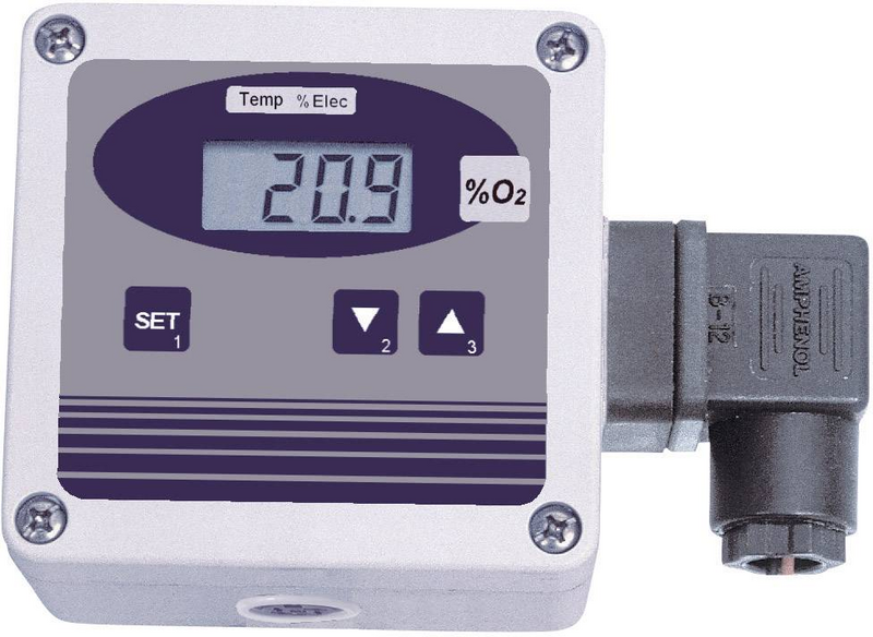 B-Ware Greisinger Oxy 3690 Sauerstoff Messgerät Externer Sensor Sauerstoff Messtechnik