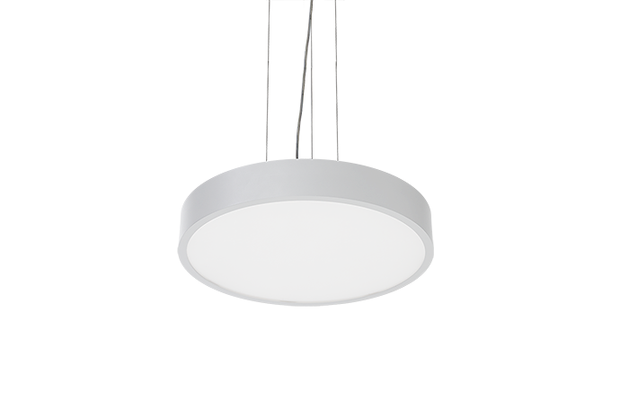 B-Ware Glamox Led Hängeleuchte C90 P Hängelampe Hängeleuchte Lampe ø 57 Cm 3.000 K Weiß