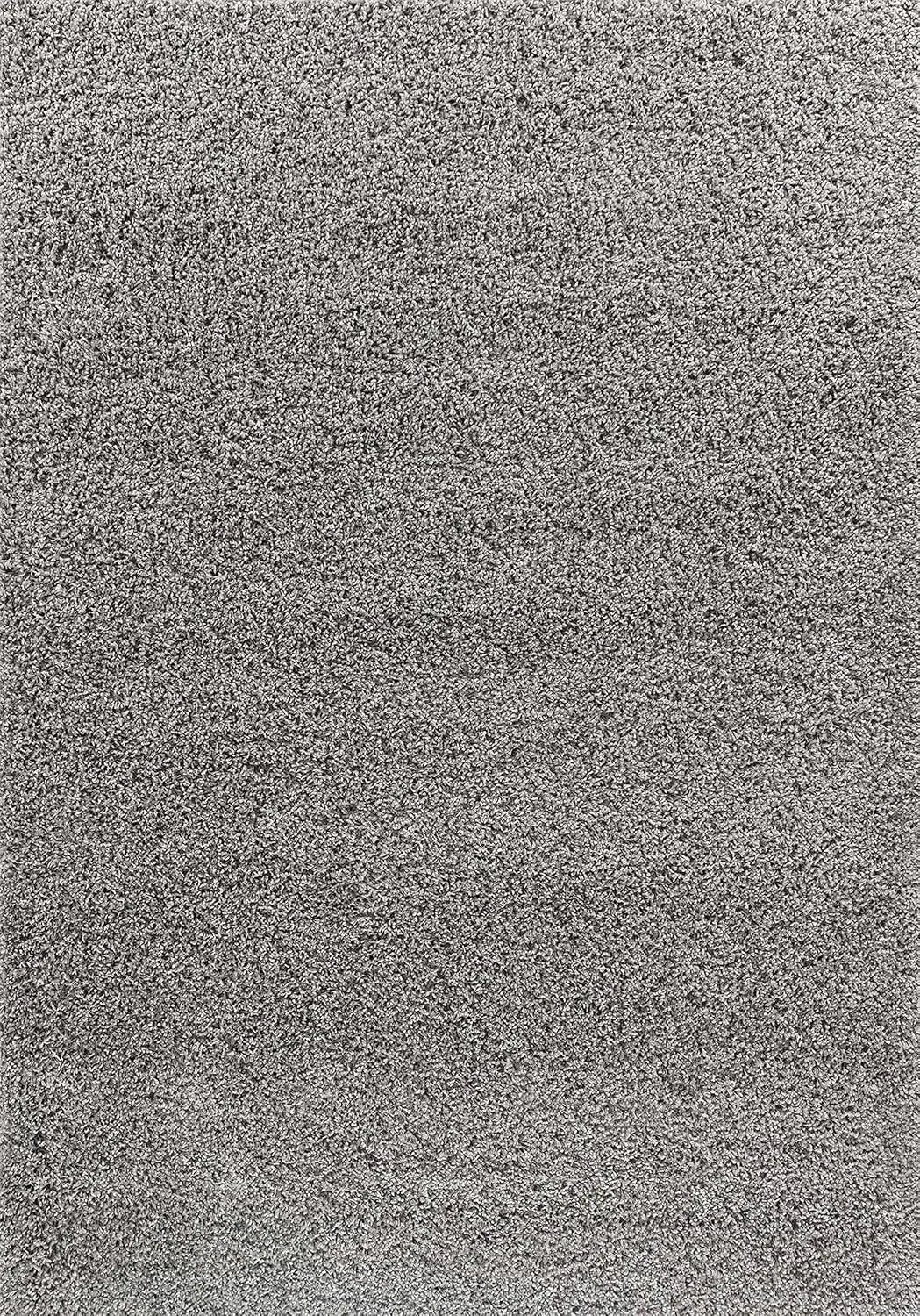 B-Ware Desire Rugs Teppich Teppichboden Shaggy Wohnzimmer Grau Polypropylen 120×170 Cm