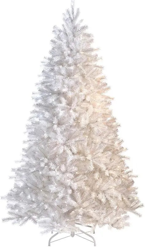 B-Ware Shatchi Weihnachtsbaum Christbaum Künstlich Alaskan Pine Dekoration Weiß 300cm