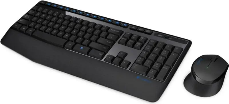 B-Ware Logitech Tastatur Maus Set Funk Kombi Us International Schwarz Usb 2 4 G Hz