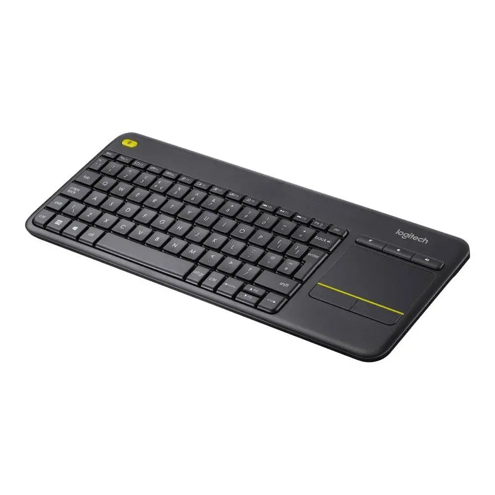 B-Ware Logitech Tastatur Keyboard K400 Plus Kabellos Schwarz Touchpad Wireless Englisch