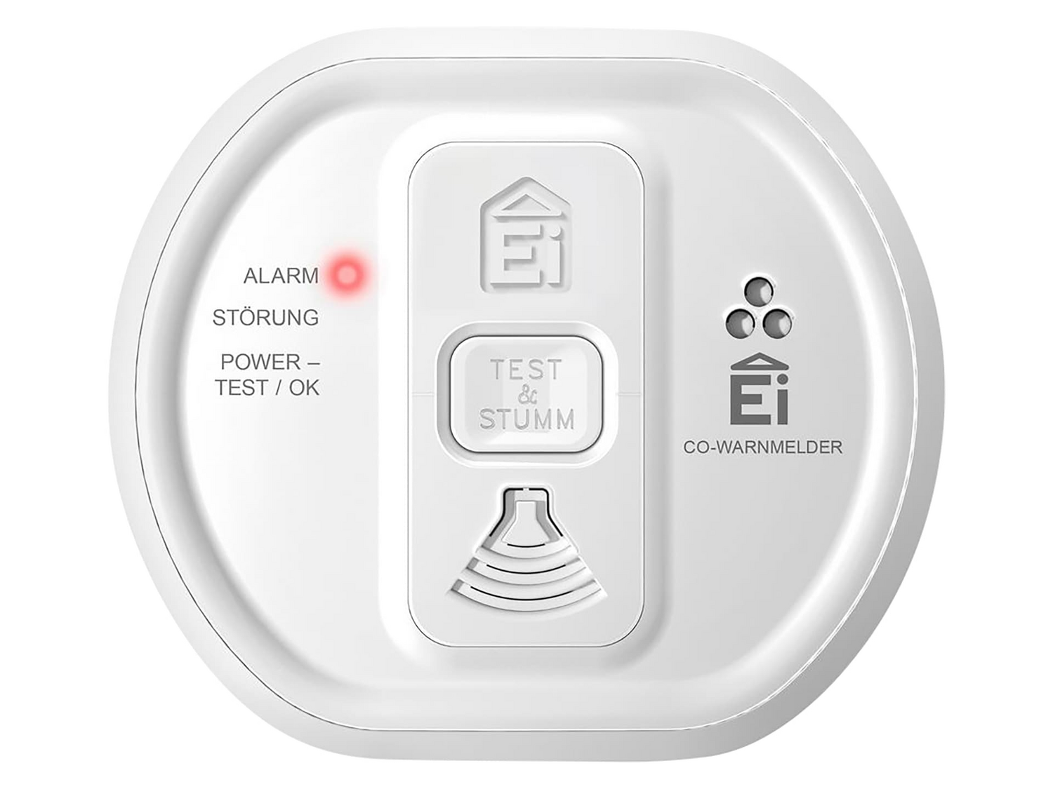 B-Ware Ei Electronics Kohlenmonoxidmelder Alarmgerät Co Warner Sensor Ei208i W