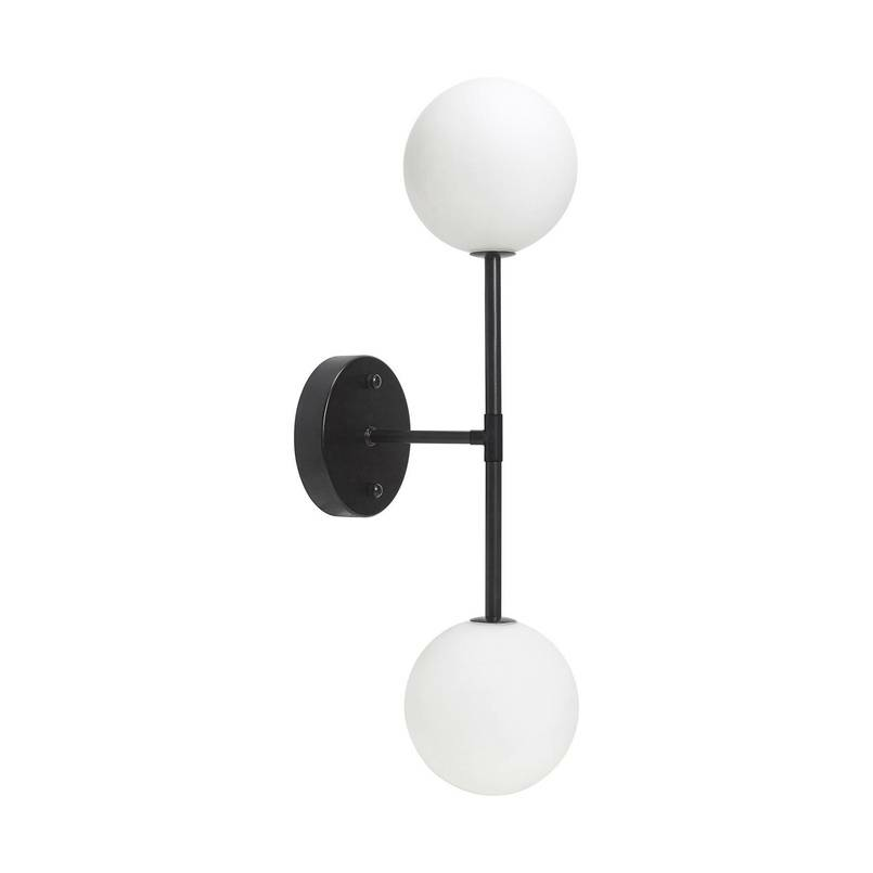B-Ware Pr Home Sigma D Led Wandleuchte Wandleuchte Wandlampe Leuchte 2 Flg Schwarz Opal