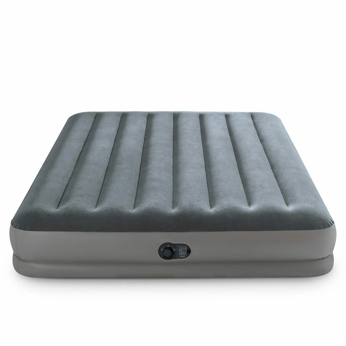 B-Ware Intex Luftbett Dura Beam Prestige Mid Rise Queen Bett Grau 152 X 203 X 30 Cm
