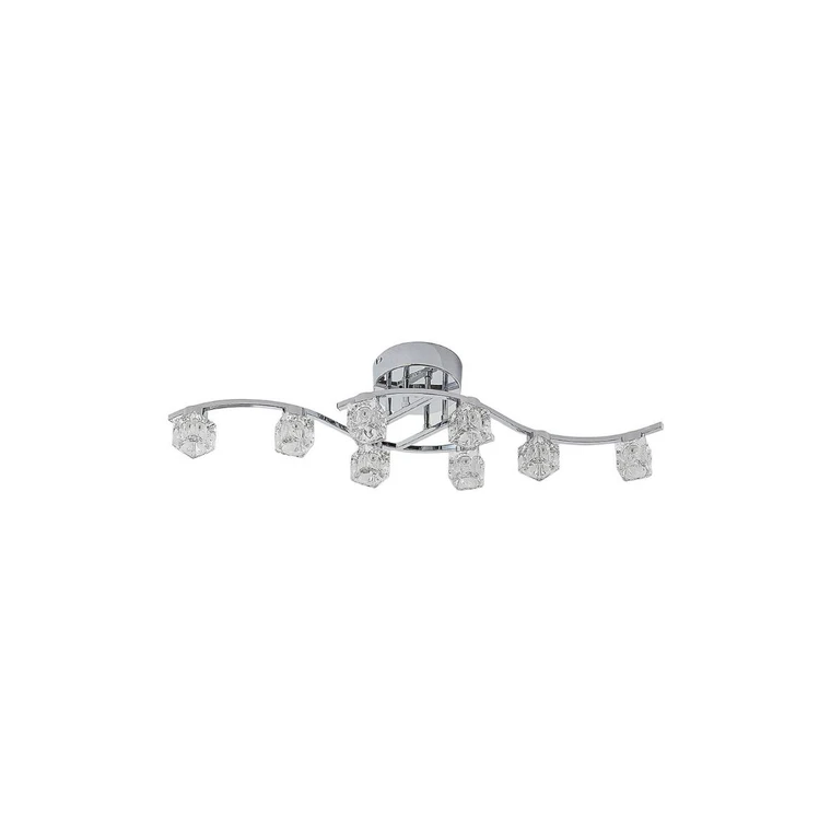 B-Ware Lindby Deckenleuchte Deckenlampe Led Yaro Achtflammig Dimmbar Chrom783
