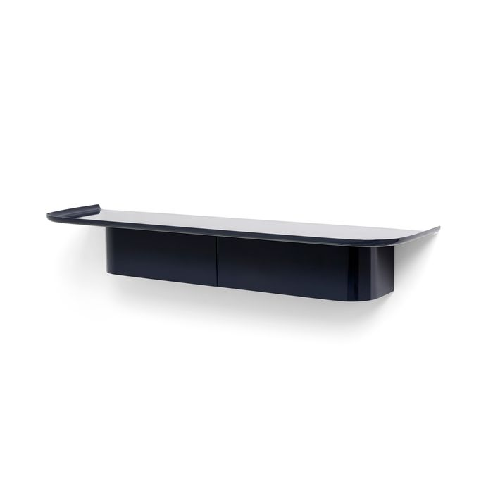 B-Ware Hay Body Regal Ablage Wandregal Groß Mitternachtsblau