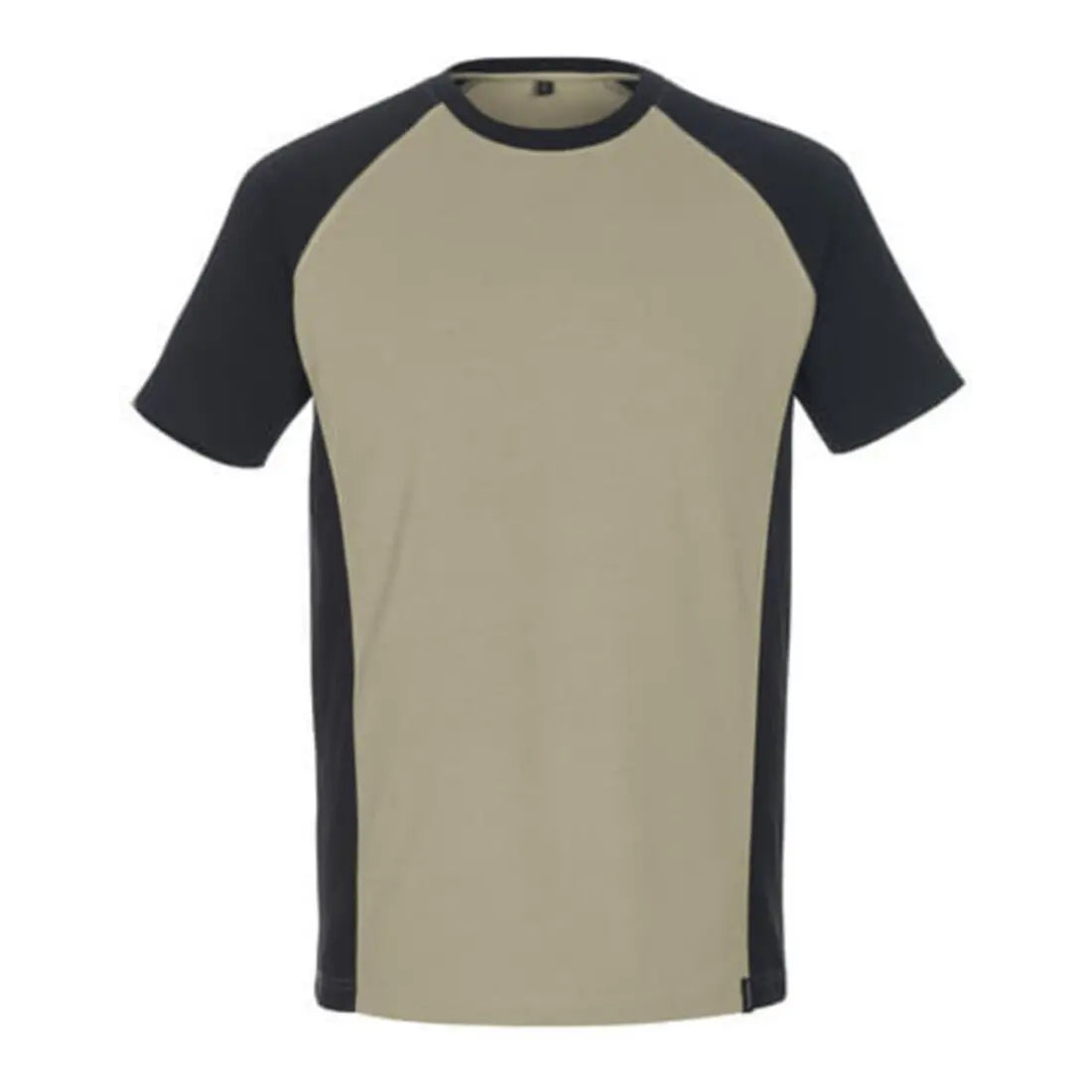 B-Ware Mascot T Shirt Shirt T Shirt Potsdam Arbeitskleidung Hellkhaki Schwarz Größe Xl