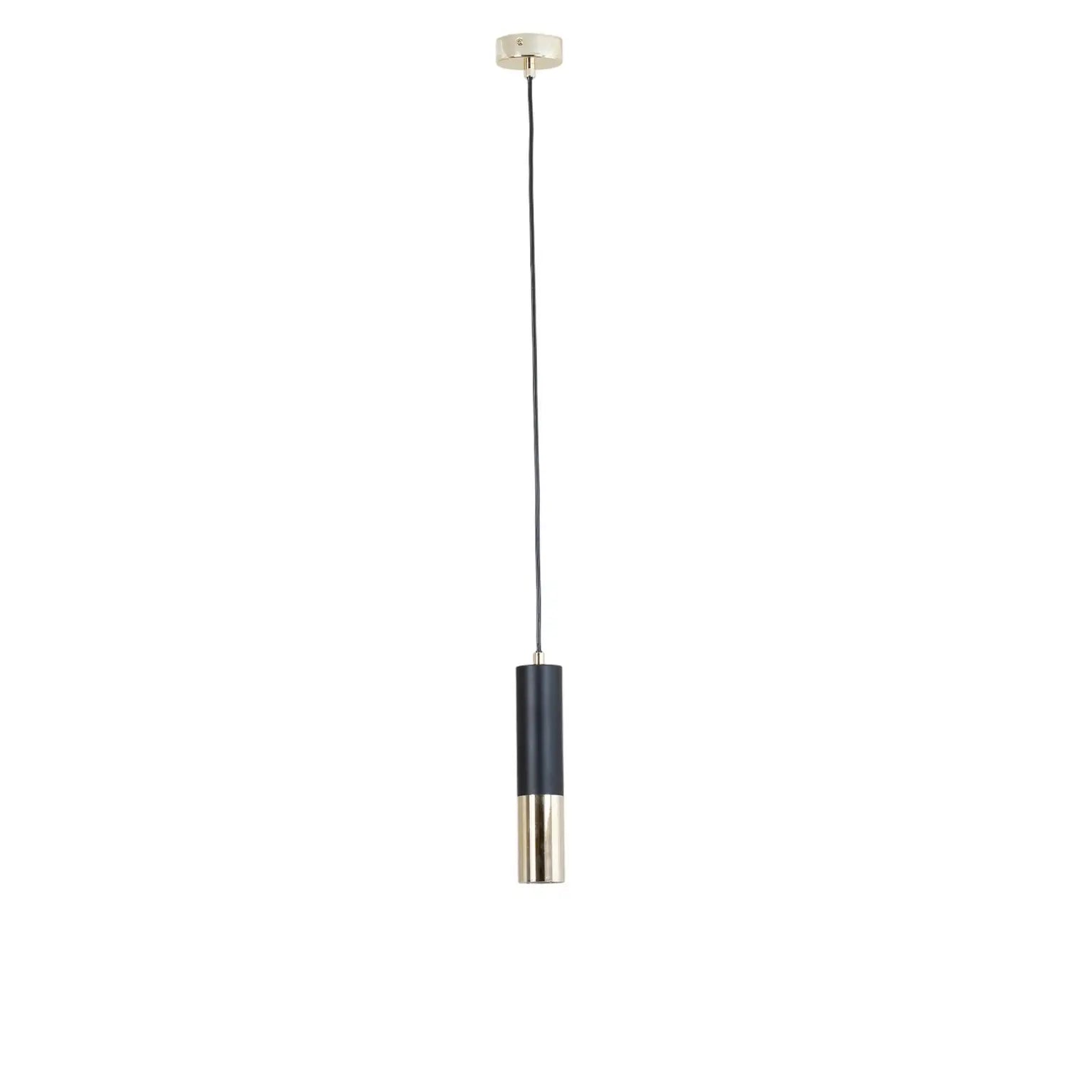 B-Ware Hängeleuchte Orino Pendelleuchte Metall Schwarz Gold Led Lampe Siehe Text/Foto