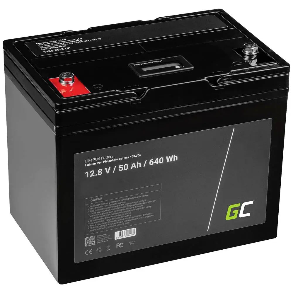 B-Ware Green Cell Spezialakku Batterie Li Fe Po Block Akku Schraubkontakt Li Fe Po4 50 Ah